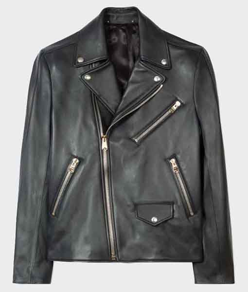 Beau Knapp Leather Jacket