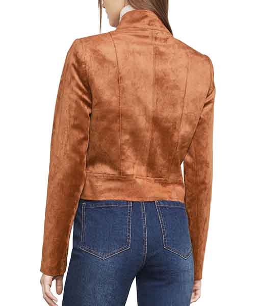 Brown Leather Women Jacket