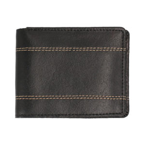 Men's Classic Black Leather Wallet