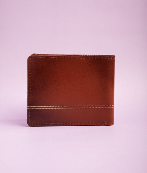 Men’s Classic Z Brown Leather Wallet