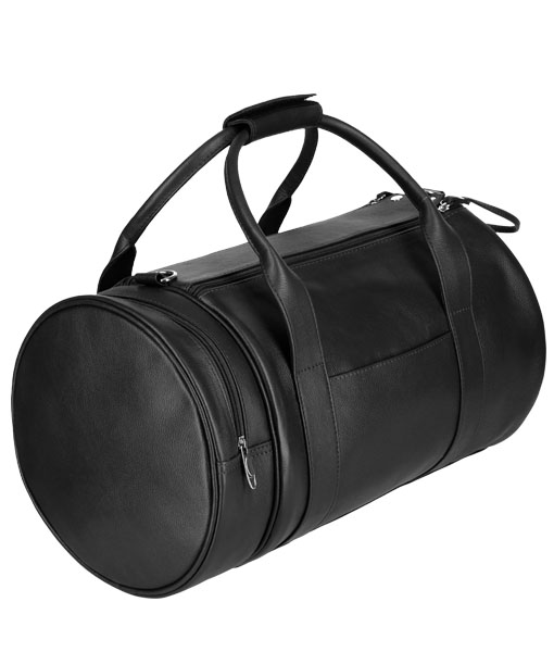 Men's Black Travel Duffle Bag