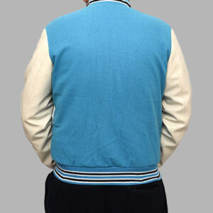 Men's Blue Foley Varsity Jacket
