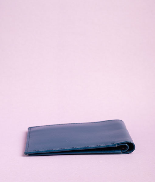 Men’s Royal Blue Classic Leather Wallet