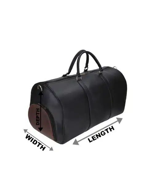 Men's Traveling Leather Duffle Bag