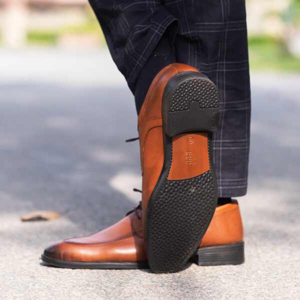 Men’s Turkish-Origin Formal Leather Shoes in Brown Black