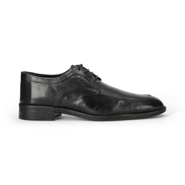 Men's Turkish-origin Formal Leather Shoes in Radiant Black