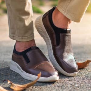 Men’s Turkish-Designer Handmade Leather Shoes in Brown Color for Men